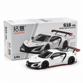 Honda NSX GT3 EVO 22 1:64 Diecast Model Car – Blue JDM Collectible