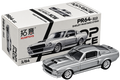 Shelby Mustang GT500 1:64 Diecast Model Car – Chrome JDM Collectible
