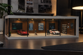 1:64 Garage Diorama Car Model Diecast Scene Display